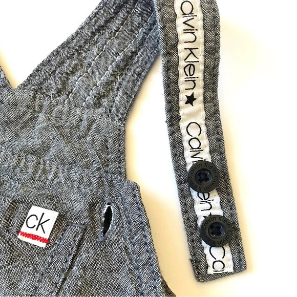 Calvin Klein Infant Baby Boy Overall Set - Picture 10 of 13